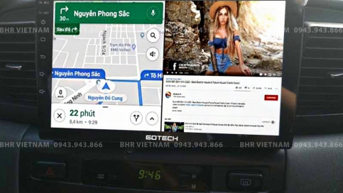 Màn hình DVD Android xe Toyota Altis 2001 - 2007 | Gotech GT6 New